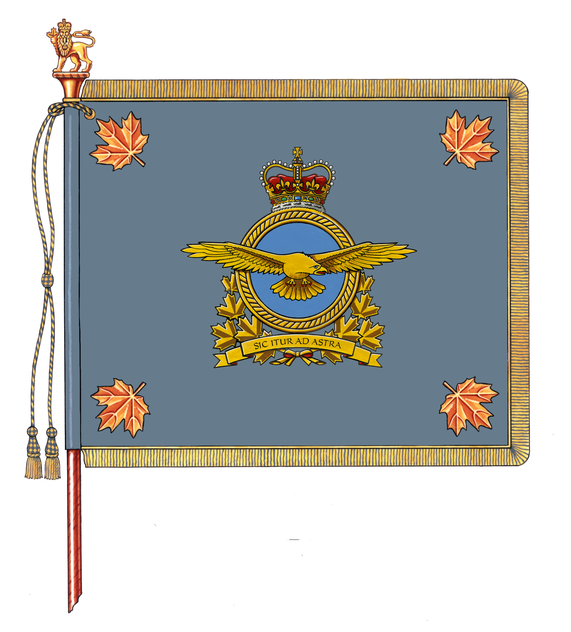 Royal Canadian Air Force’s new Command Colour 